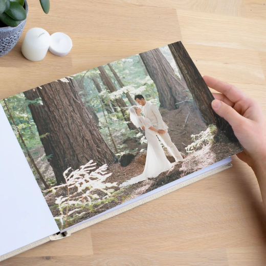 Picture of Linen Lay Flat Photo Album
