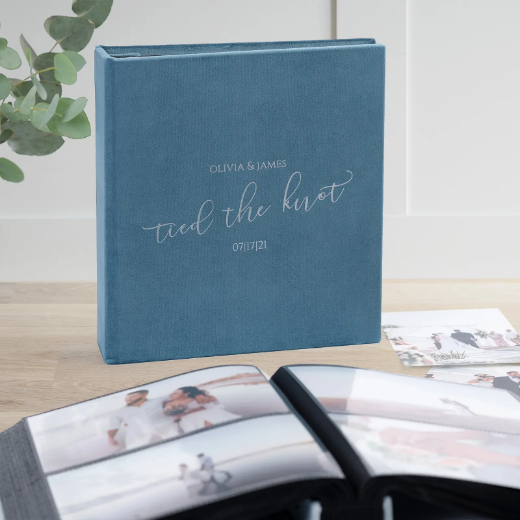 Picture of Velvet Slip In Photo Album for 40-400 4x6 or 5x7 Photos