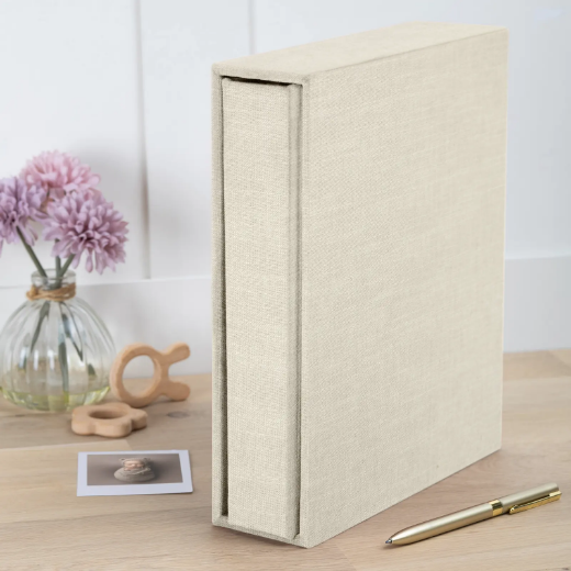 Picture of Linen Baby Photo Book, Limited Bunny Edition