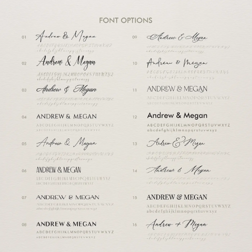 Picture of Linen Wedding Guest Book UV W35