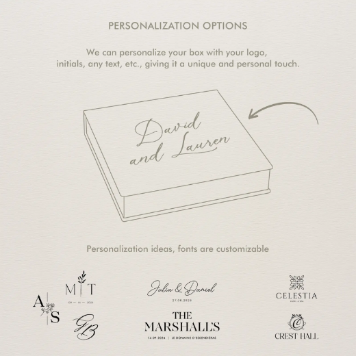 Picture of Velvet Box + Wedding Advice Cards