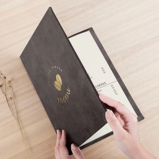 Picture of Velvet Menu Book