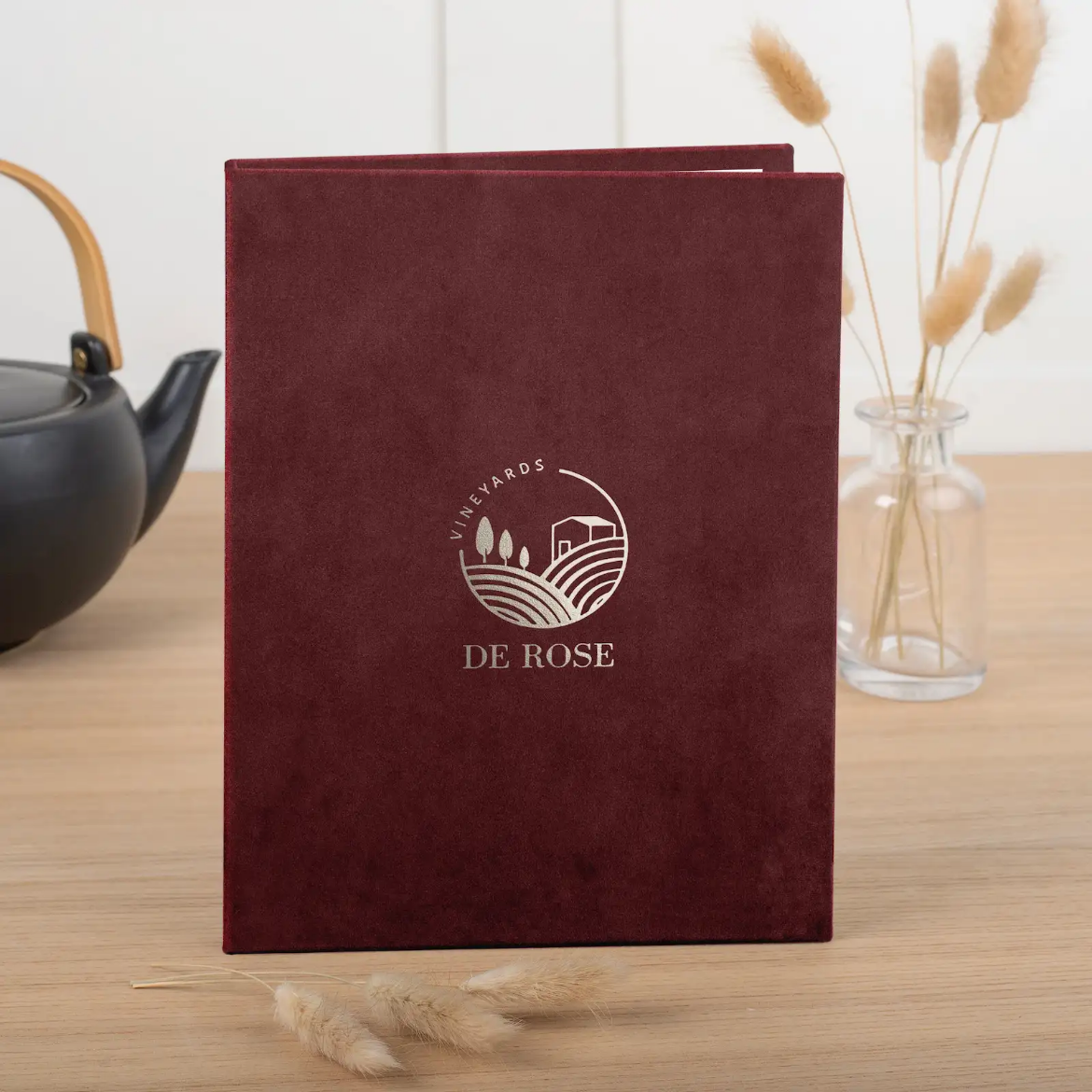 Picture of Velvet Menu Book