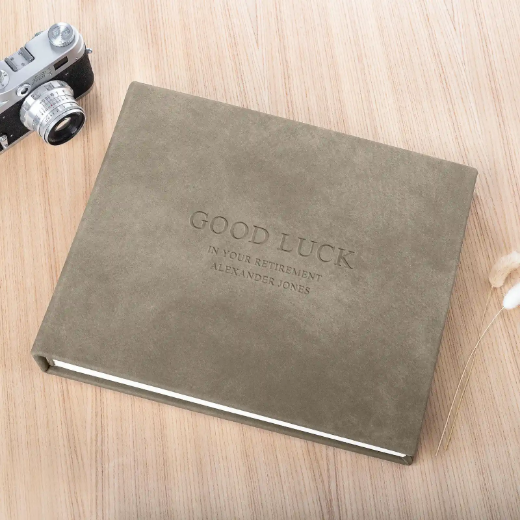 Picture of Leather Retirement Book