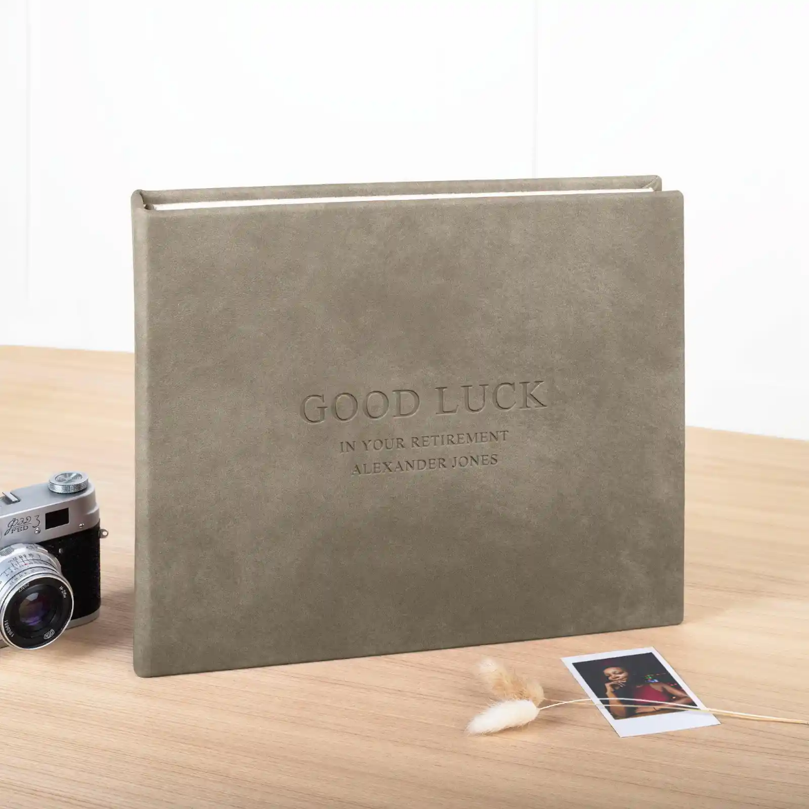 Picture of Leather Retirement Book