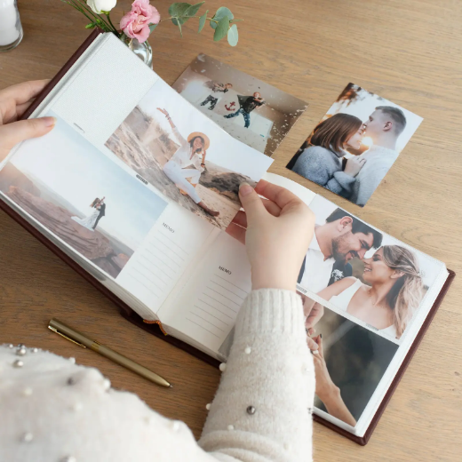 Picture of Leather Slip In Photo Album for 200 4x6 or 5x7 Photos