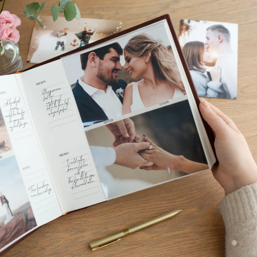 Picture of Leather Slip In Photo Album for 200 4x6 or 5x7 Photos