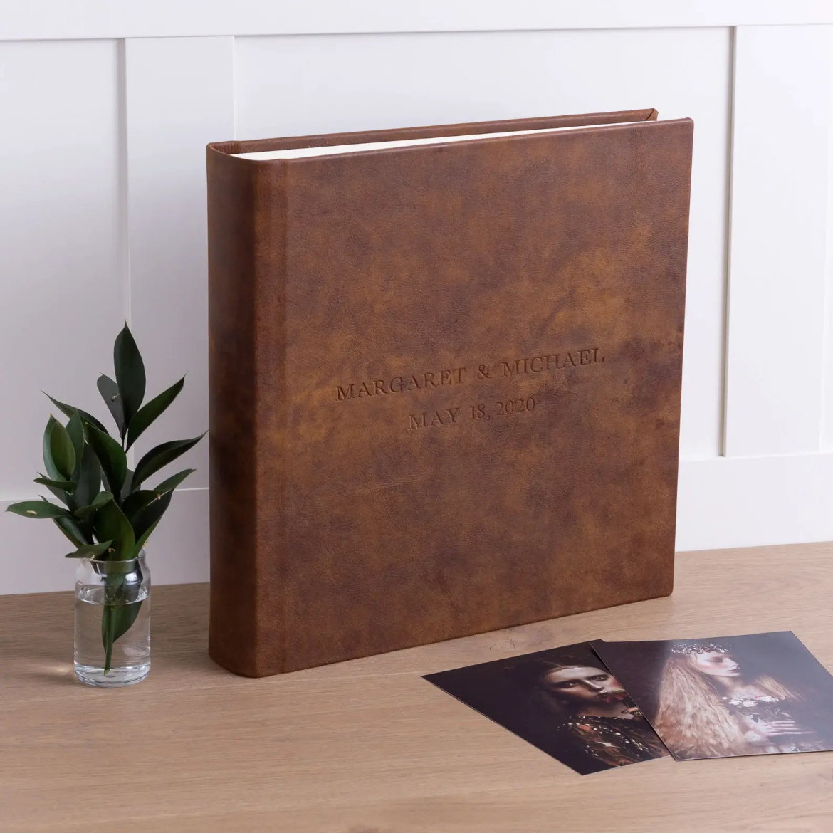 Picture of Leather Slip In Photo Album for 200 4x6 or 5x7 Photos