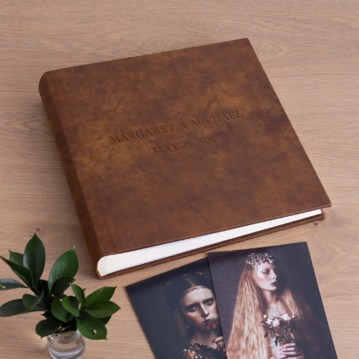 Picture of Leather Slip In Photo Album for 200 4x6 or 5x7 Photos