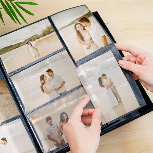 Picture of Velvet Slip In Photo Album for 100-1000 4x6 Photos, Design W225