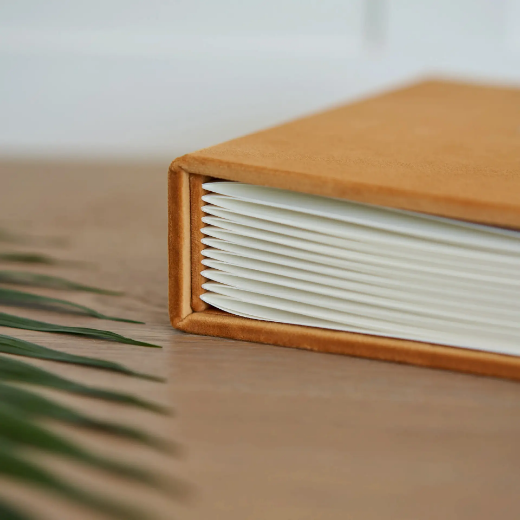 Picture of Velvet Wedding Guest Book