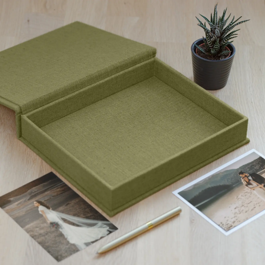 Picture of Linen Keepsake Box