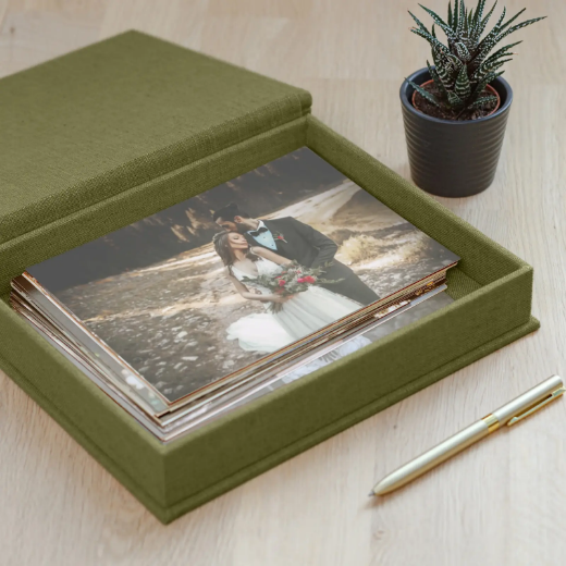 Picture of Linen Keepsake Box
