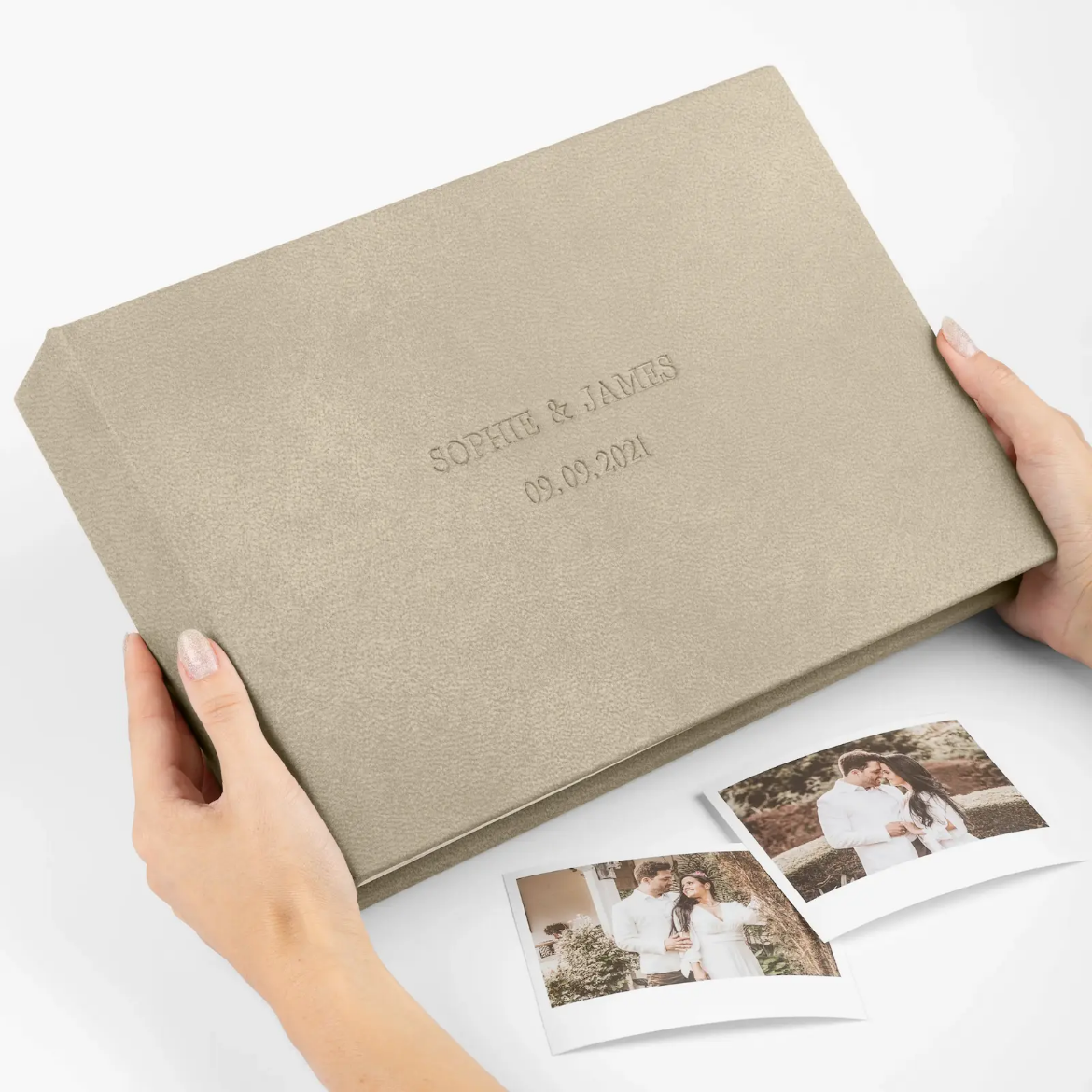 Picture of Eco Leather Wedding Guest Book