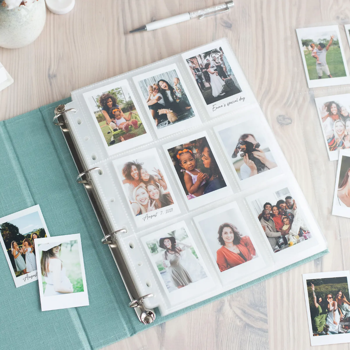 Picture of Linen Instax Mini Photo Album