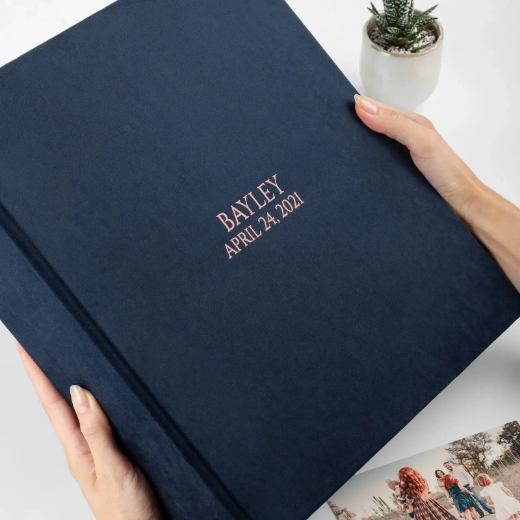 Picture of Velvet Slip In Photo Album for 100-1000 4x6 Photos