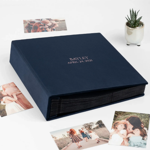 Picture of Velvet Slip In Photo Album for 100-1000 4x6 Photos