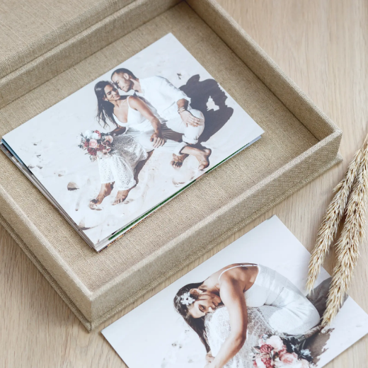 Picture of Linen Keepsake Box