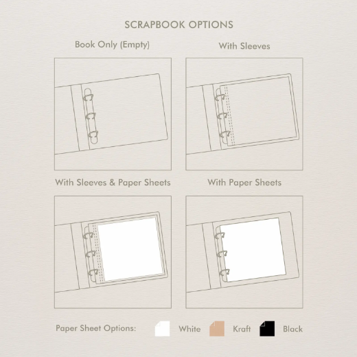 Picture of Eco Leather Scrapbook 12x12"