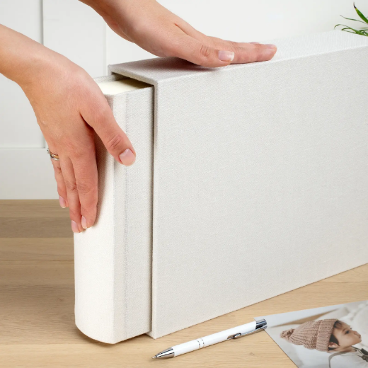 Picture of Linen Baby Traditional Photo Album