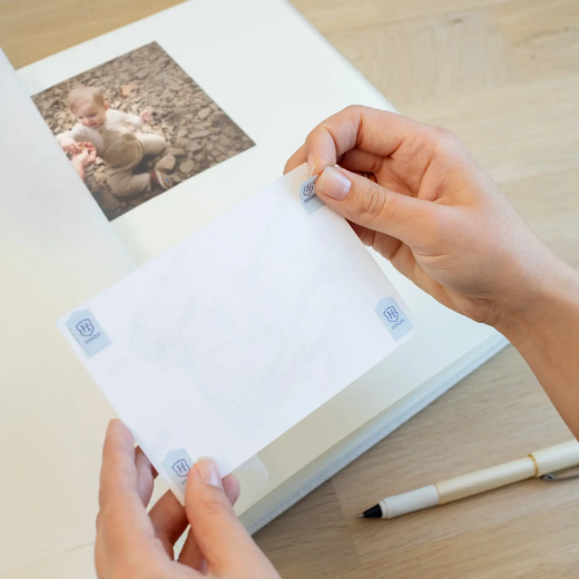 Picture of Linen Baby Traditional Photo Album