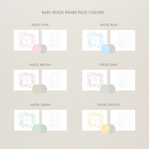 Picture of Linen Baby Photo Book