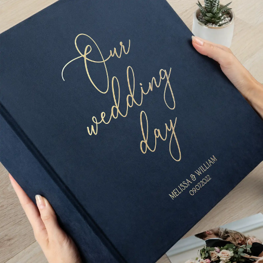 Picture of Velvet Slip In Photo Album for 120-1200 4x6 Photos