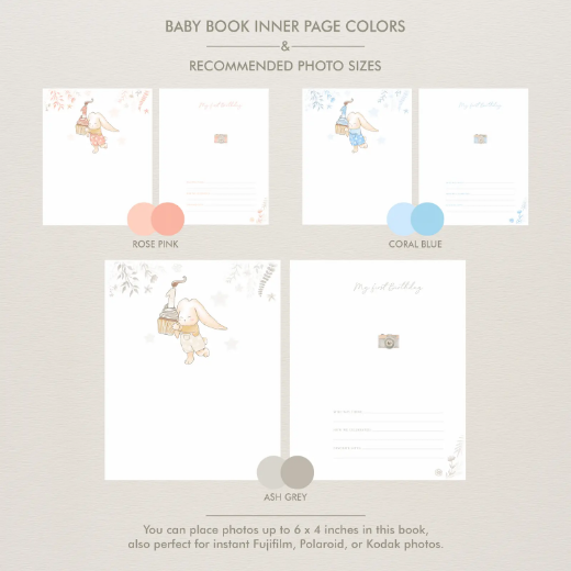 Picture of Velvet Baby Photo Book Limited Bunny Edition