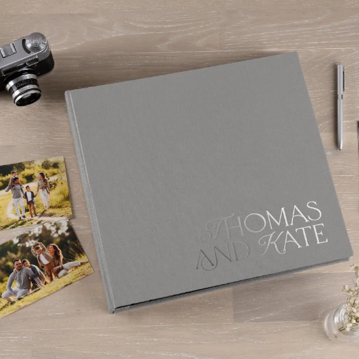 Picture of Linen Slip In Photo Album for 120-1200 4x6 Photos, Design W136