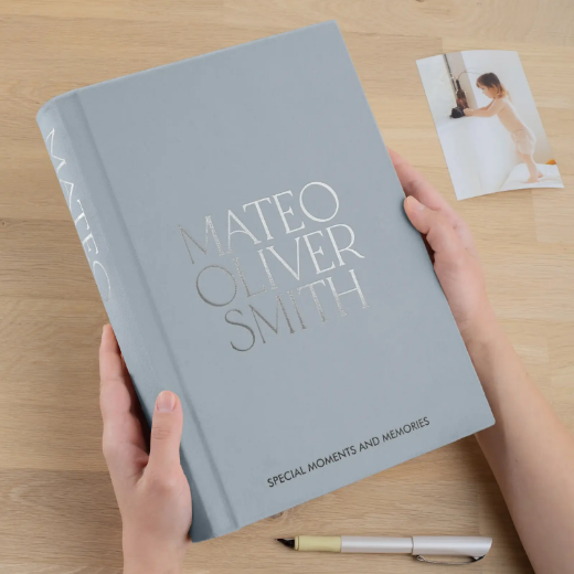 Picture of Velvet Baby Slip In Photo Album for 300 4x6 Photos