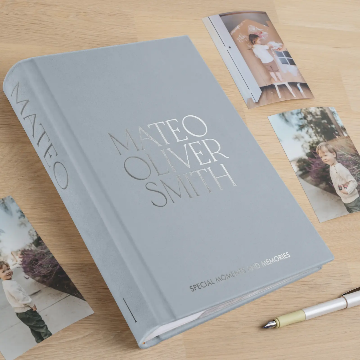 Picture of Velvet Baby Slip In Photo Album for 300 4x6 Photos