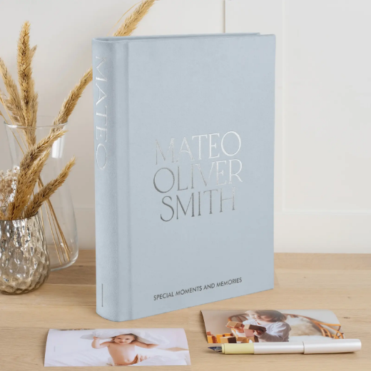 Picture of Velvet Baby Slip In Photo Album for 300 4x6 Photos