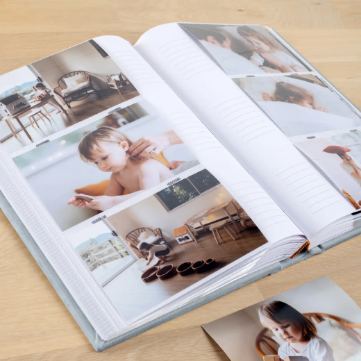 Picture of Velvet Baby Slip In Photo Album for 300 4x6 Photos