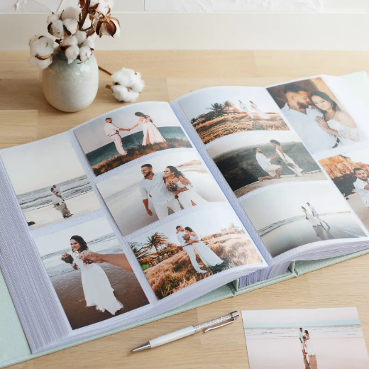 Picture of Linen Slip In Photo Album for 100-1000 4x6 Photos