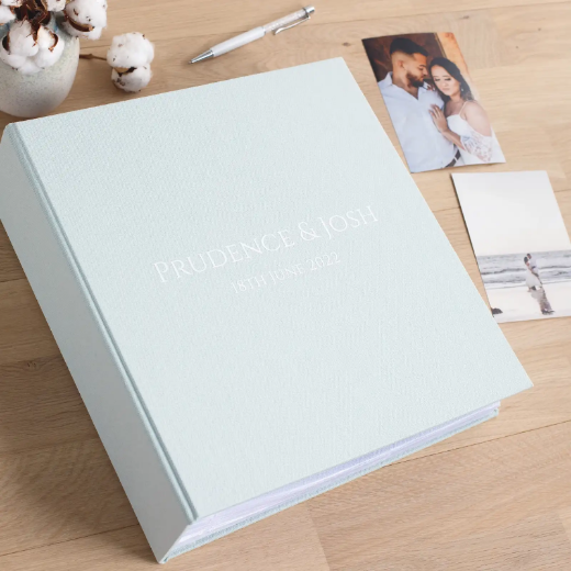 Picture of Linen Slip In Photo Album for 100-1000 4x6 Photos