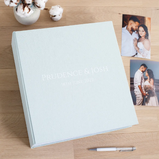 Picture of Linen Slip In Photo Album for 100-1000 4x6 Photos