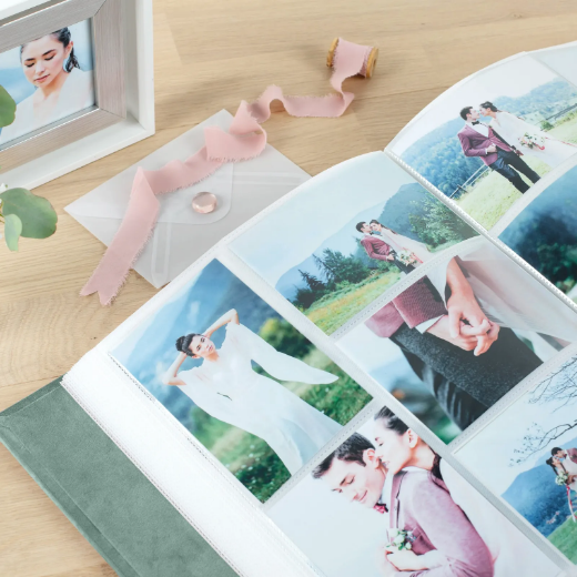 Picture of Velvet Slip In Photo Album for 100-1000 4x6 Photos, Design W106