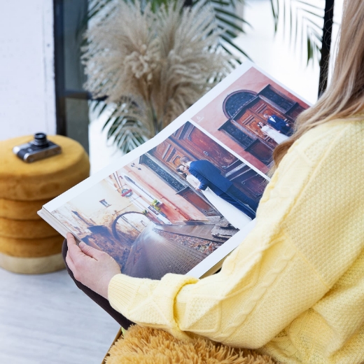 Picture of Eco Leather Lay Flat Photo Album