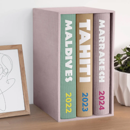 Picture of Velvet Travel Photo Album with Sleeves for 300 4x6 Photos