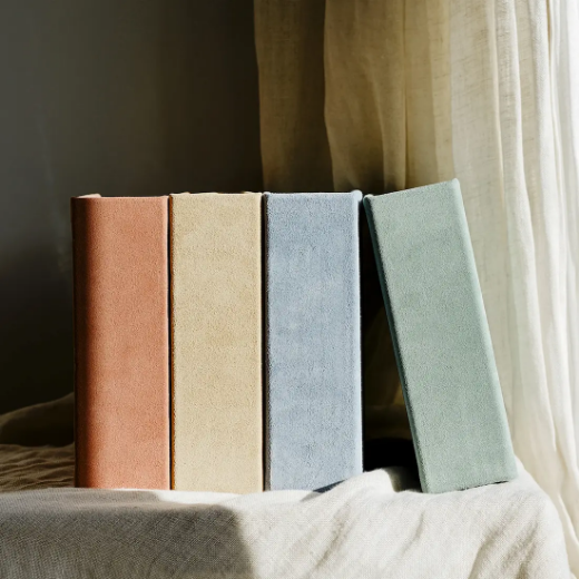 Picture of Suede Wedding Guest Book