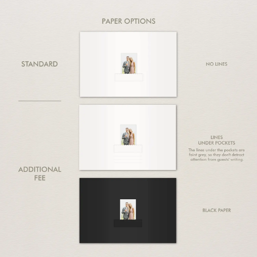 Picture of Suede Wedding Guest Book - copy