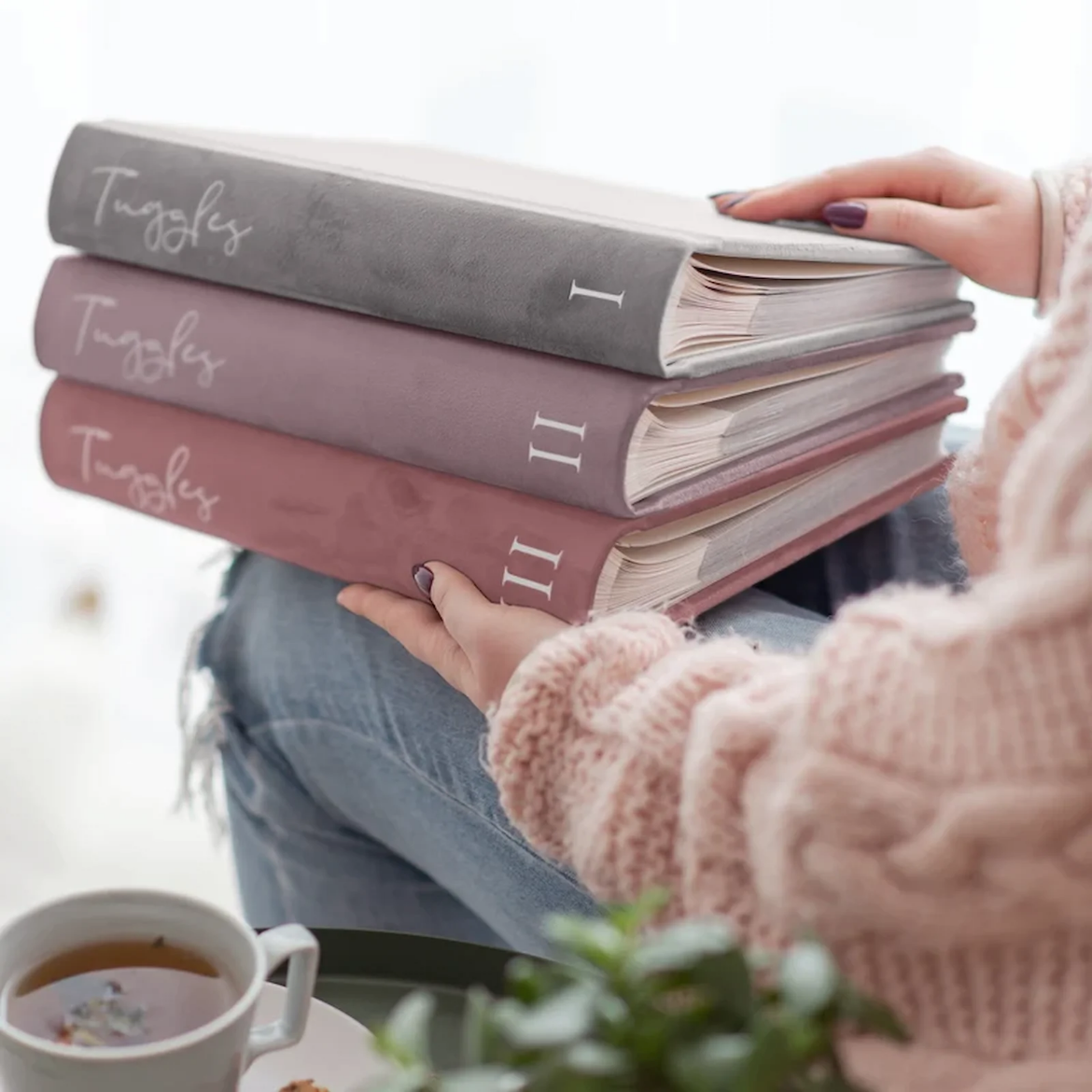 Picture of Velvet Photo Album with Sleeves for 300 4x6 Photos