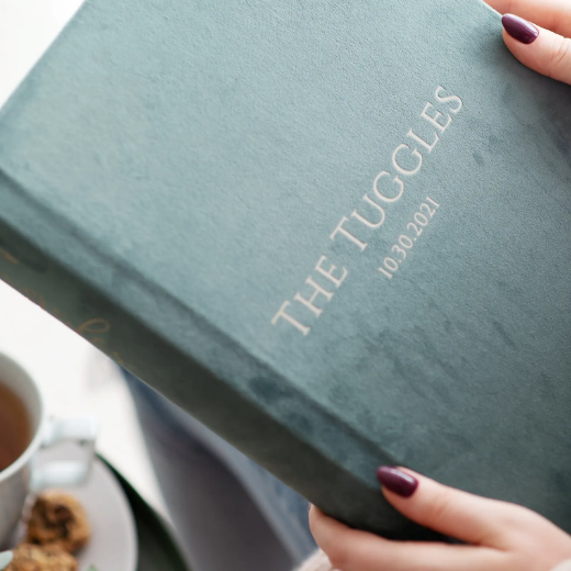 Picture of Velvet Photo Album with Sleeves for 300 4x6 Photos