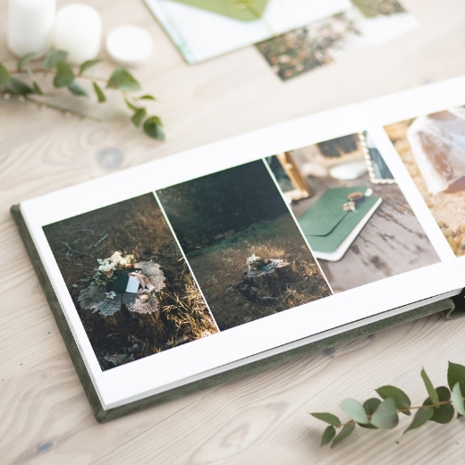 Picture of Suede Lay Flat Photo Album