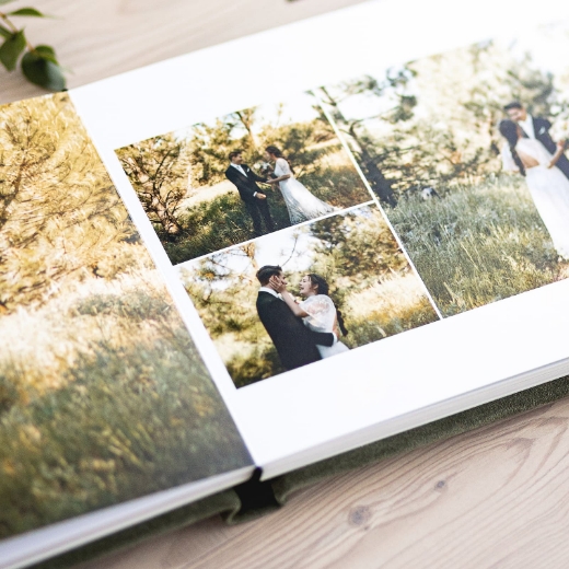 Picture of Suede Lay Flat Photo Album