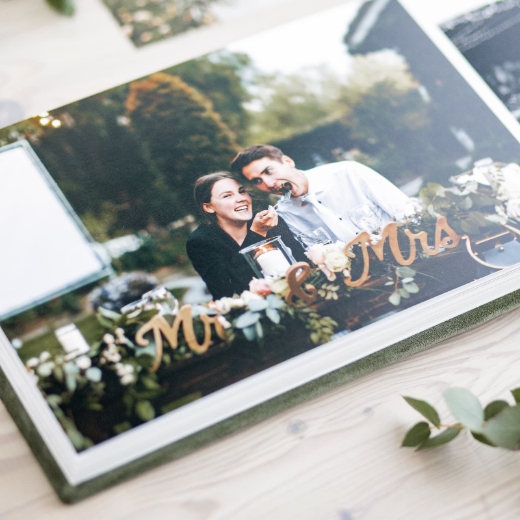 Picture of Suede Lay Flat Photo Album