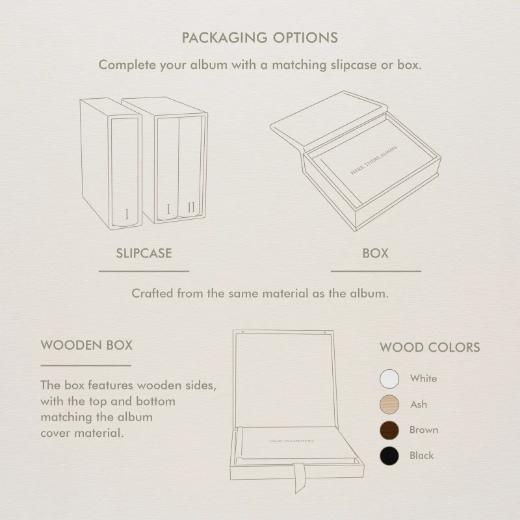 Picture of Suede Lay Flat Photo Album