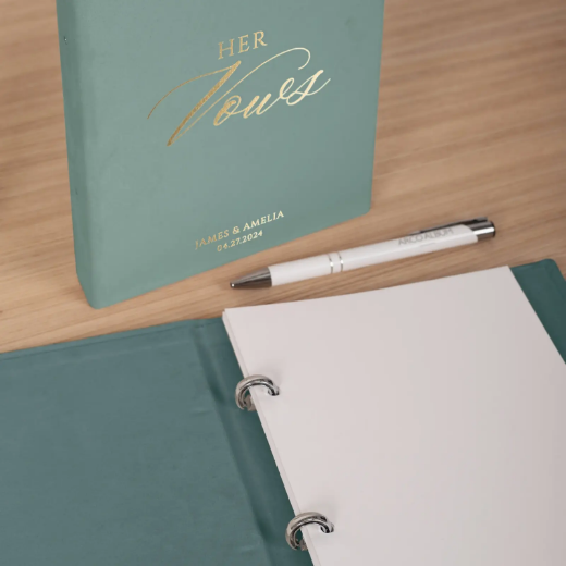 Picture of Set of 2 Velvet Vow Books