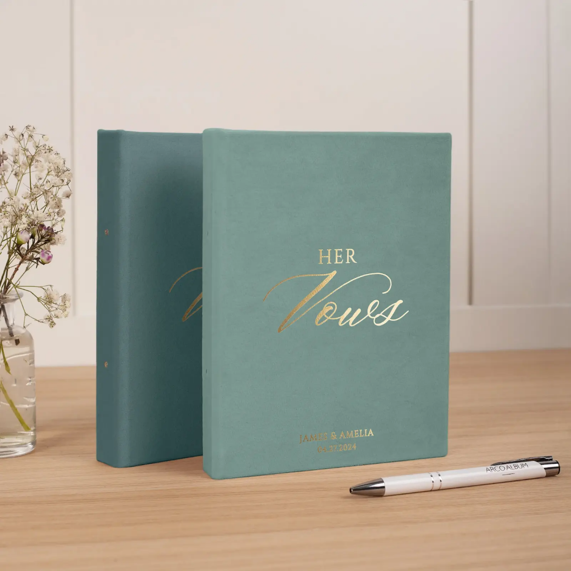 Picture of Set of 2 Velvet Vow Books