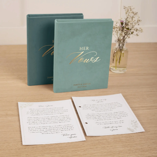 Picture of Set of 2 Velvet Vow Books